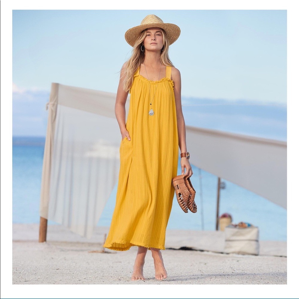Sundance yellow sea breeze dress